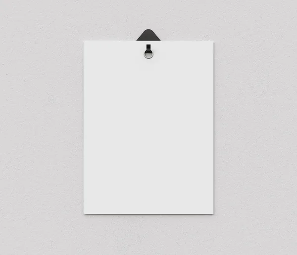 Blank poster — Stock Photo, Image