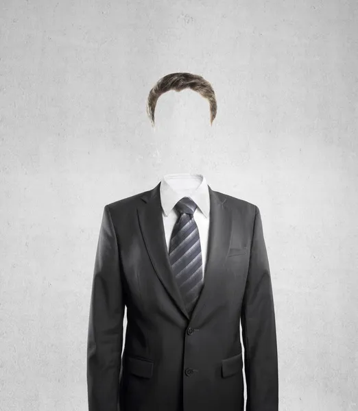 Man standing without face — Stock Photo, Image