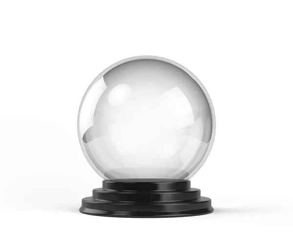 Empty crystal ball High resolution 3D — Stock Photo © ADDRicky 20329653