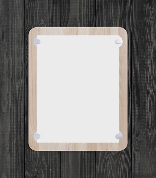 木制剪贴板 — 图库照片