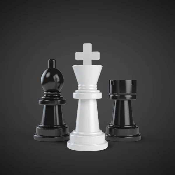 Chessmans — 图库照片