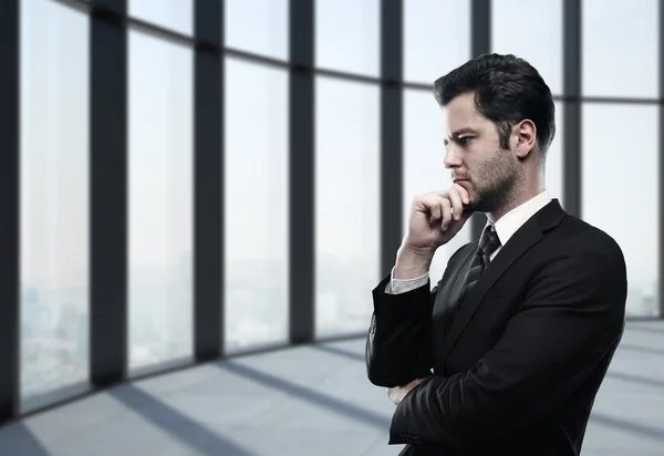 Businessman thinking — Stock Photo, Image