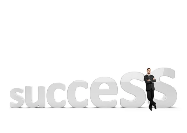 Podnikatel a úspěch — Stock fotografie