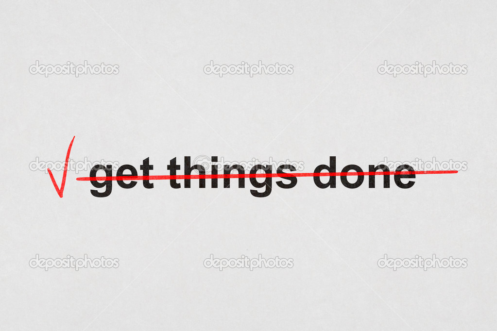 get things done