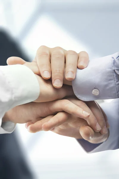 Gruppenhandschlag — Stockfoto