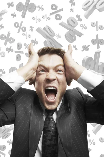 Man screaming Royalty Free Stock Images