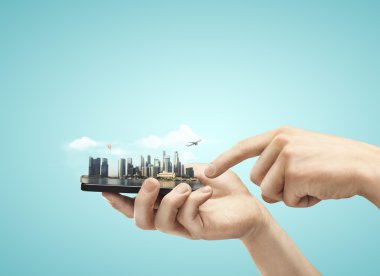 telefon ile şehir