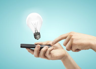 lamba ile cep telefonu