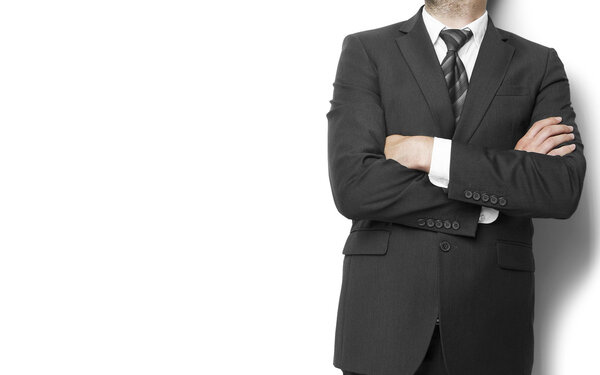 Стоящий бизнесмен
