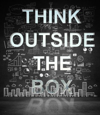 Kutunun dışını düşün.