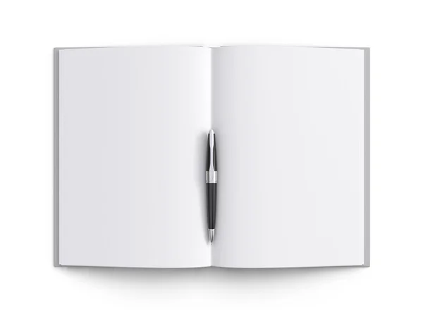 Blank book — Stock Photo, Image