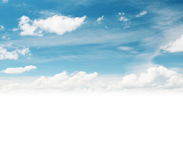 Skyscape με σύννεφα — Φωτογραφία Αρχείου