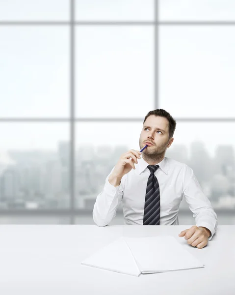 Man thinking — Stock Photo, Image