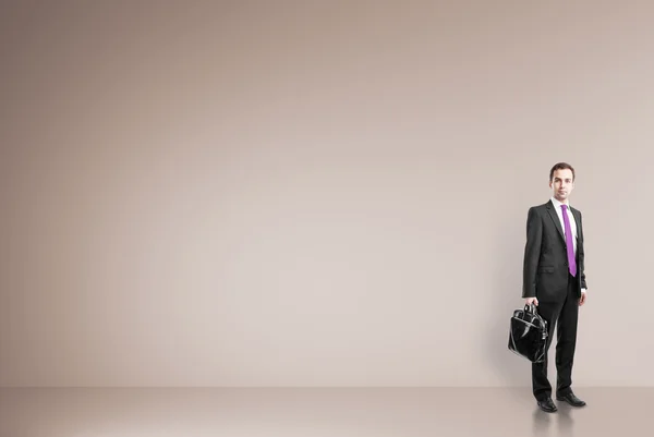 Man with briefcase — Stock Photo, Image