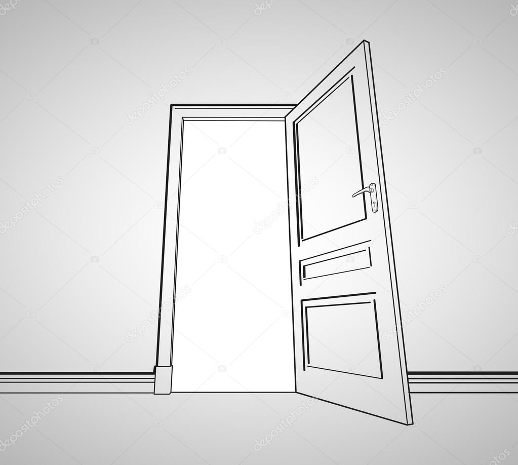 drawing door
