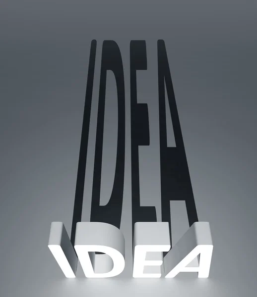 Idea koncepce — Stock fotografie