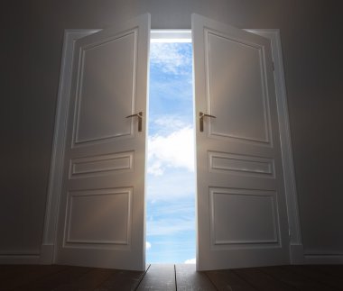 gökyüzü büyük kapı