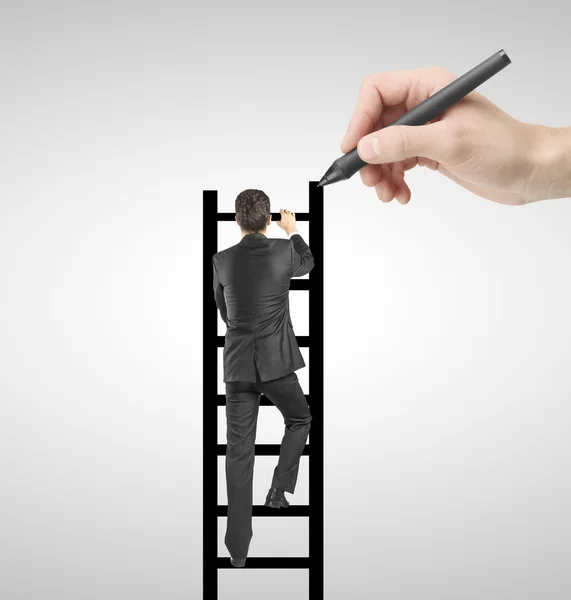 Man climbing — Stock Photo, Image