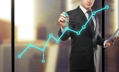 işadamı çizim grafik