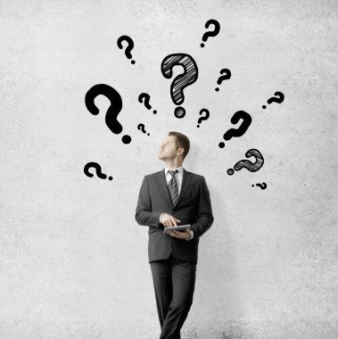 tablet ile işadamı