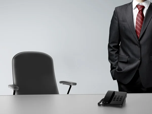 Om de afaceri în birou — Fotografie, imagine de stoc