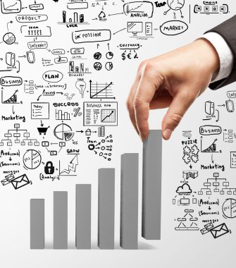 elini tutarak grafiği