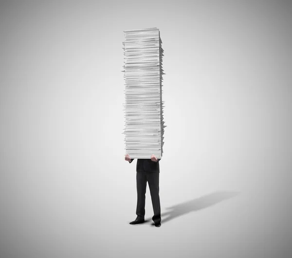 Tower of paper — Stock Photo, Image