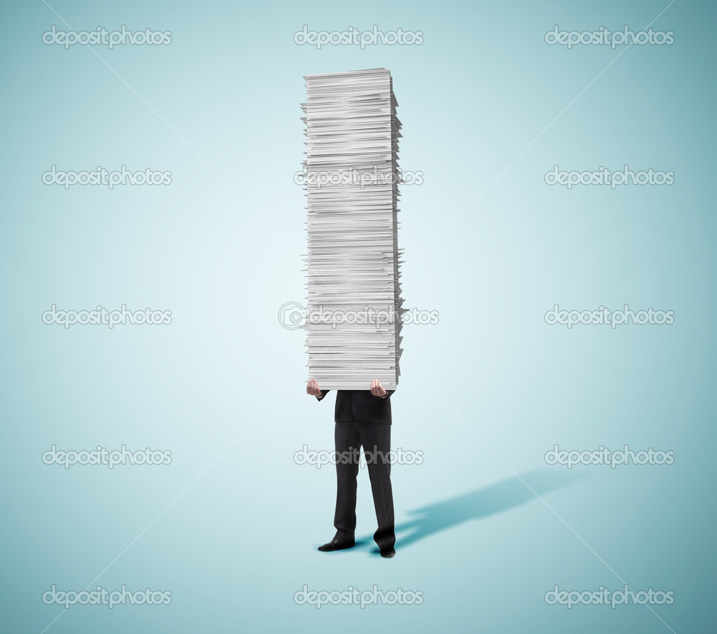 tower of paper
