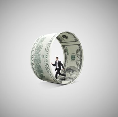 çalışan iş adamı