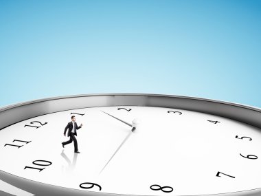 adam runing içinde saat