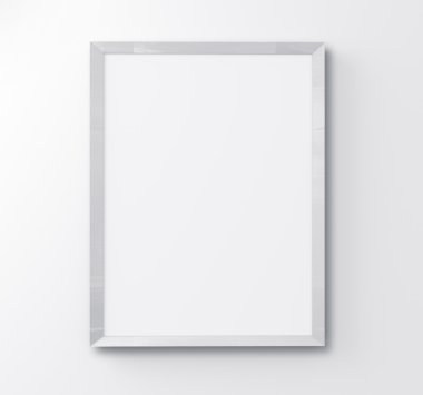 Beyaz bir çerçeve