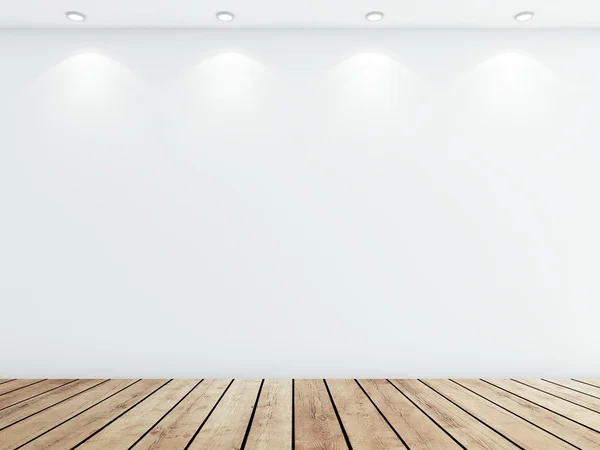 백색 콘크리트 방 — 스톡 사진