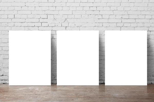 Drie poster — Stockfoto