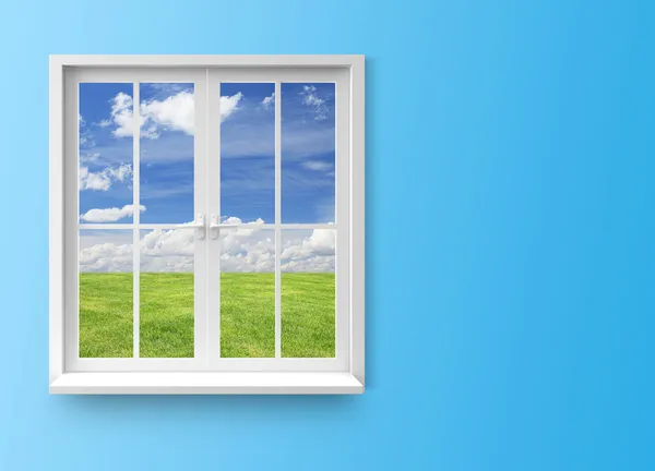 Modernes Wohnfenster — Stockfoto