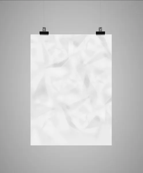 Cartel en blanco —  Fotos de Stock