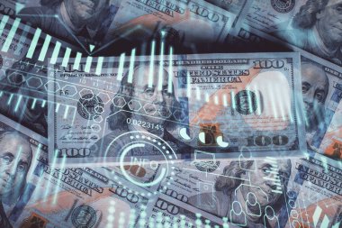 Teknoloji temalı iki film, Amerikan dolarları üzerinden çekiliyor. Teknoloji kavramı.