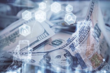 Teknoloji temalı iki film, Amerikan dolarları üzerinden çekiliyor. Teknoloji kavramı.