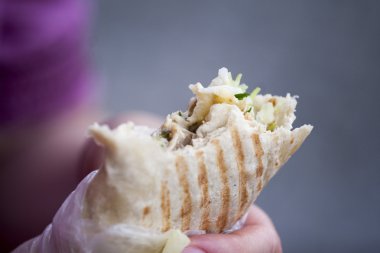 Arapça tavuk shawarma