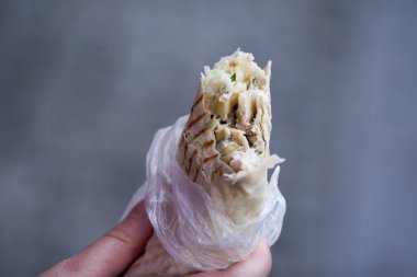 Arapça tavuk shawarma