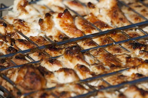 BBQ Chicken on grill — Stock Photo, Image
