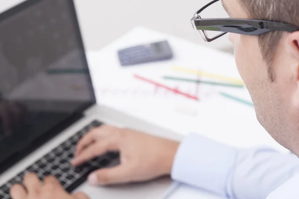 O local de trabalho das empresas — Fotografia de Stock