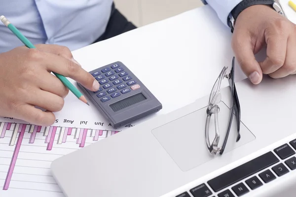 El lugar de trabajo de las empresas — Foto de Stock