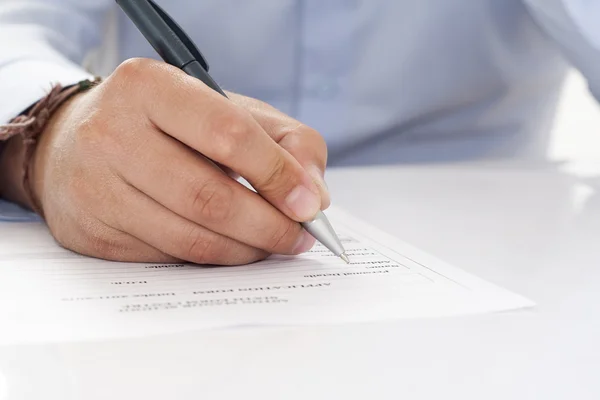 Signing Contract — Stock Photo, Image