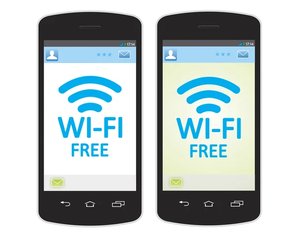 Wi fi is free — Stock Photo, Image
