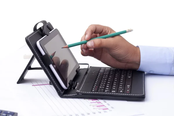 Arbeit im Büro — Stockfoto