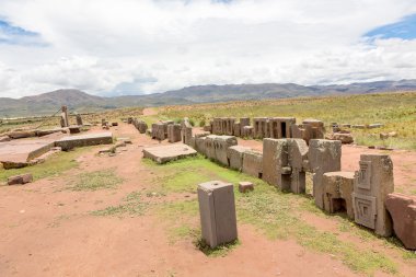 megalitik karmaşık taş puma punku Panoraması