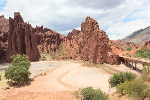 Landscape of El Toroyoj and Rio San Juan Del Oro — Stock Photo, Image