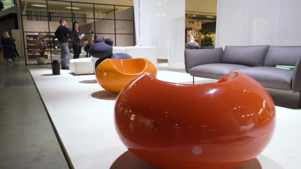 Helsinki Finlandia Set 2022 Arredo Futuristico Del Leggendario Designer Finlandese — Video Stock