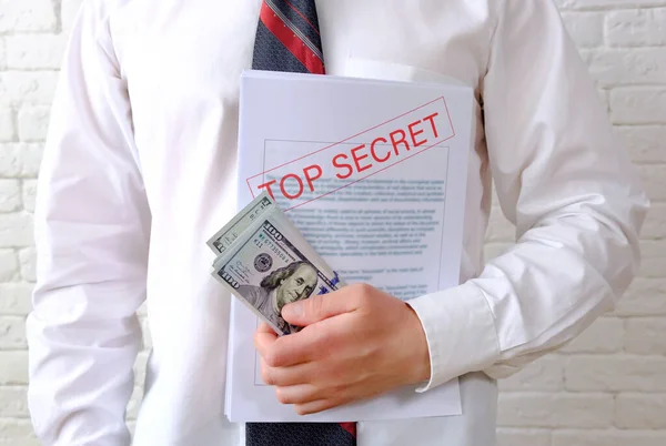Documents Secrets Argent Notions Corruption Corruption — Photo