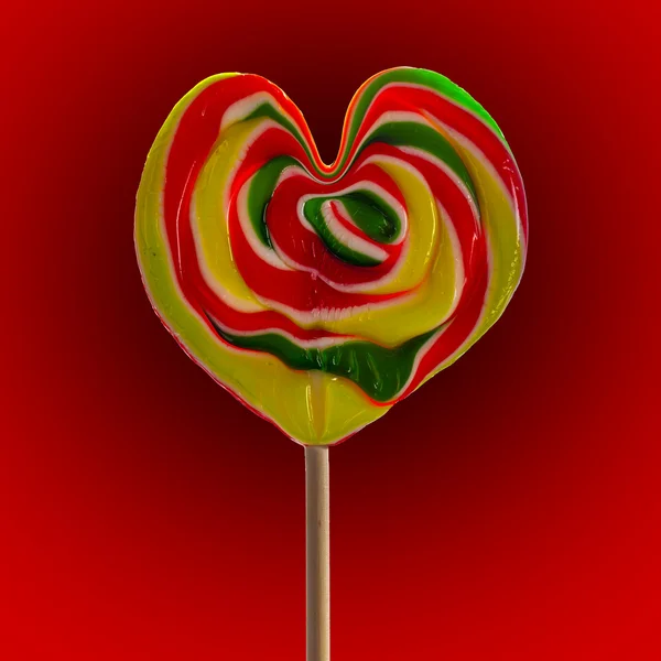 Älska lollipop. — Stockfoto